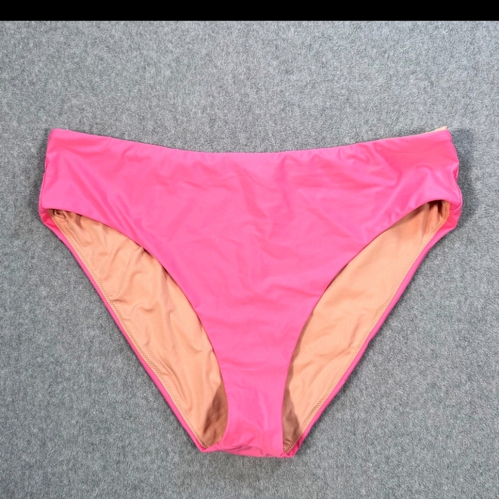 NEW J. Crew PINK OR ORANGE Bikini Bottoms